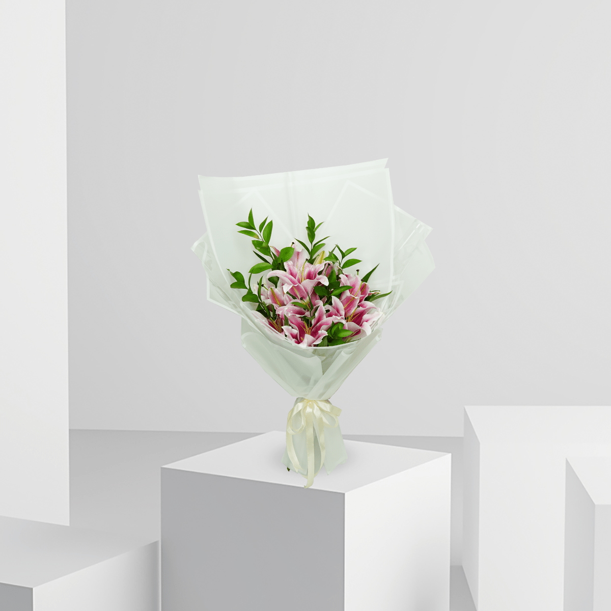 Aliyah Pink B1013 - Buy Bouquet in Qatar | 24 Hour Flower