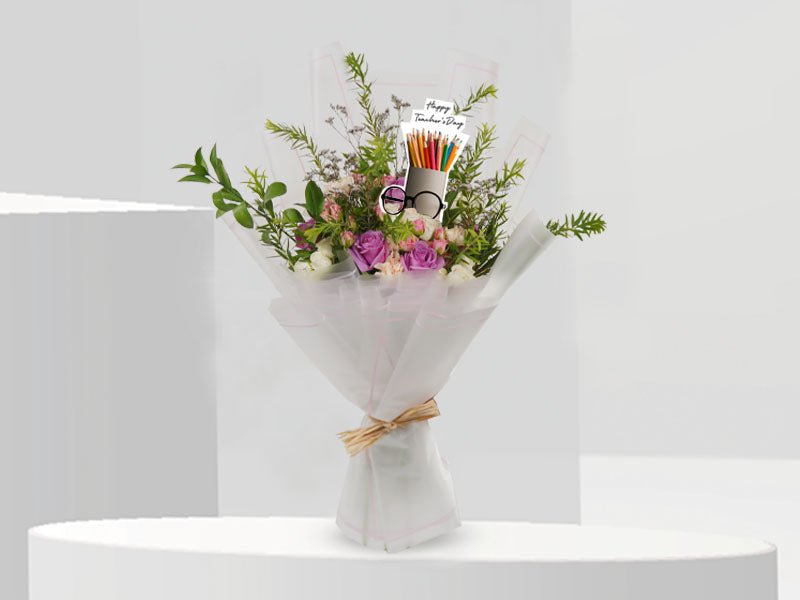 B1104 - Pastel Dream - Buy Bouquet in Qatar | 24 Hour Flower