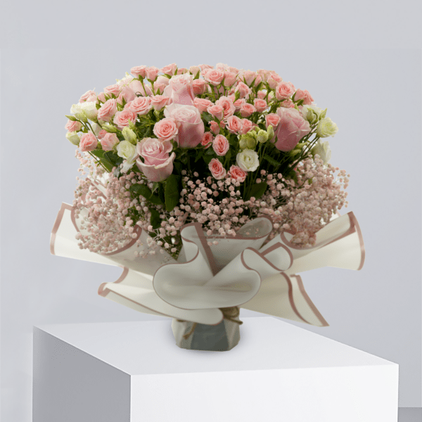 Blushing Elegance - B2005 - Buy Gift item in Qatar | 24 Hour Flower