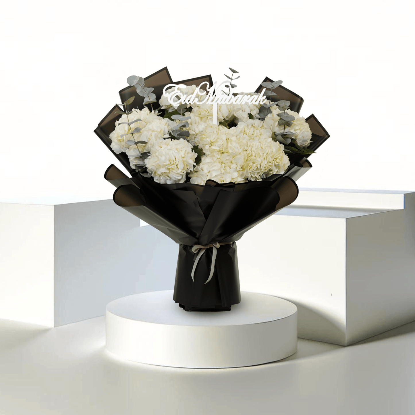 Blushing Hydrangeas EM - Buy in Qatar | 24 Hour Flower