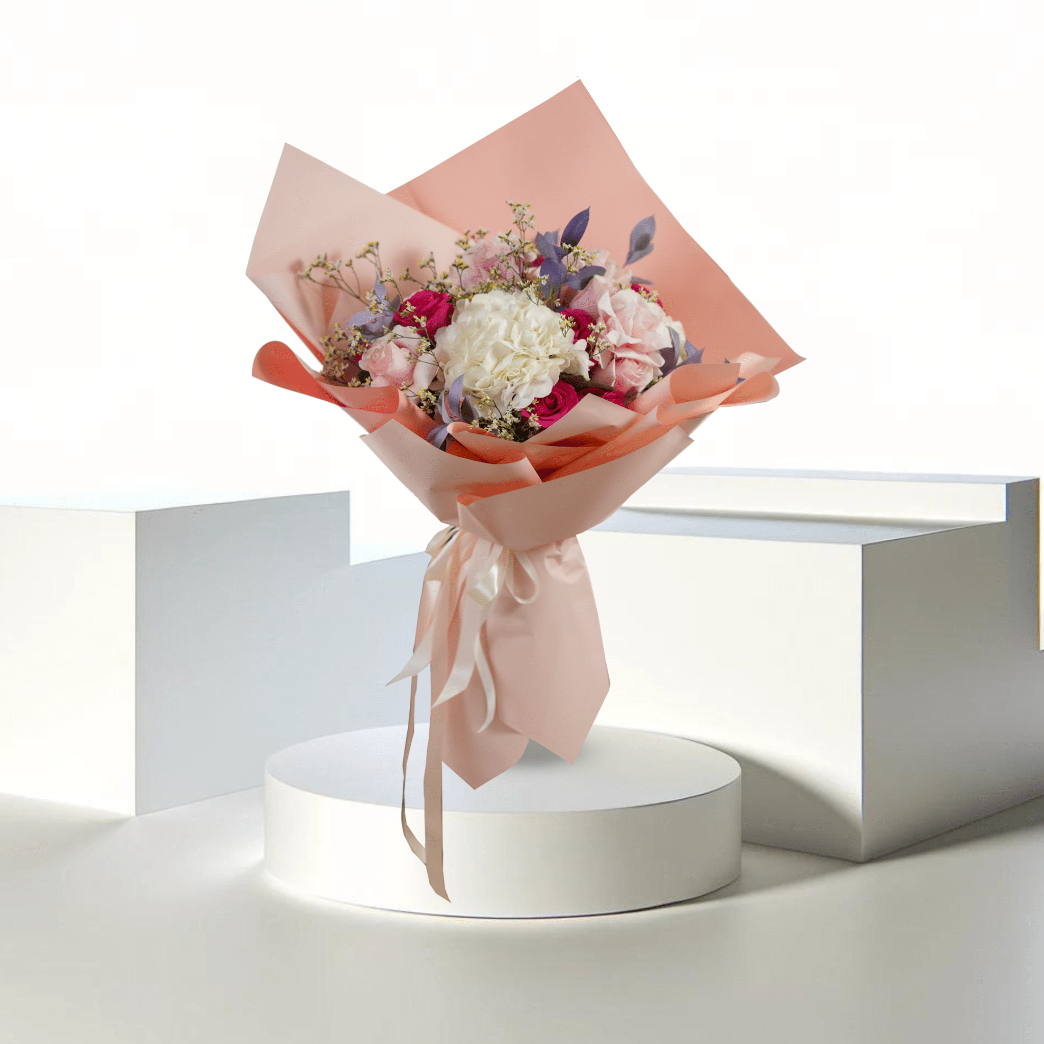 Elegancia Fucsia - Buy Bouquet in Qatar | 24 Hour Flower