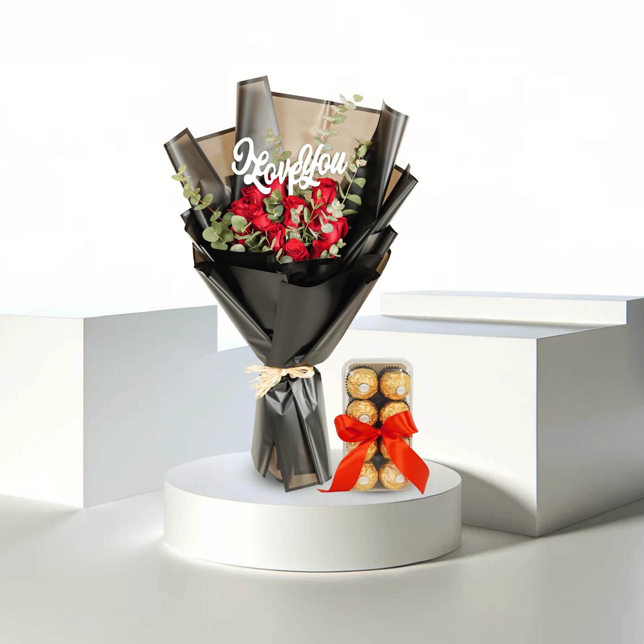 Heartfire Blooms - Buy in Qatar | 24 Hour Flower