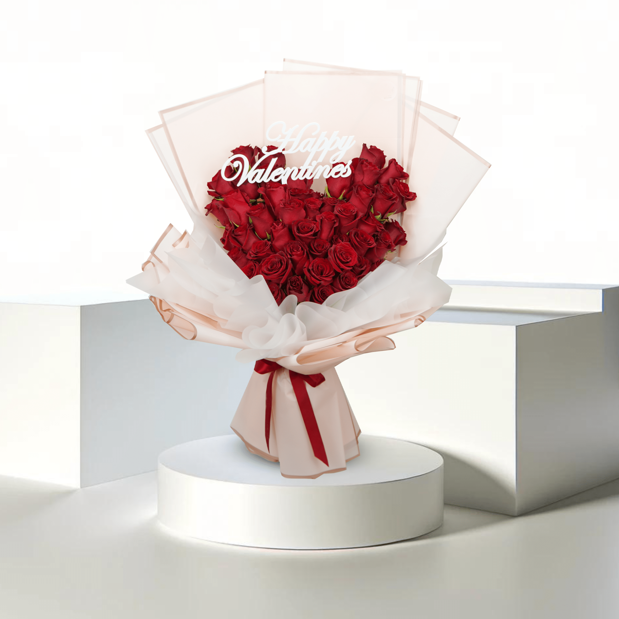 Hearthy Red Blooms - Buy Bouquet in Qatar | 24 Hour Flower