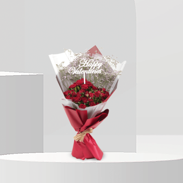 Hugs And Blooms – B12002 - Buy in Qatar | 24 Hour Flower
