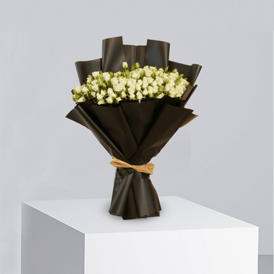 Ivory Charm - Buy Bouquet in Qatar | 24 Hour Flower