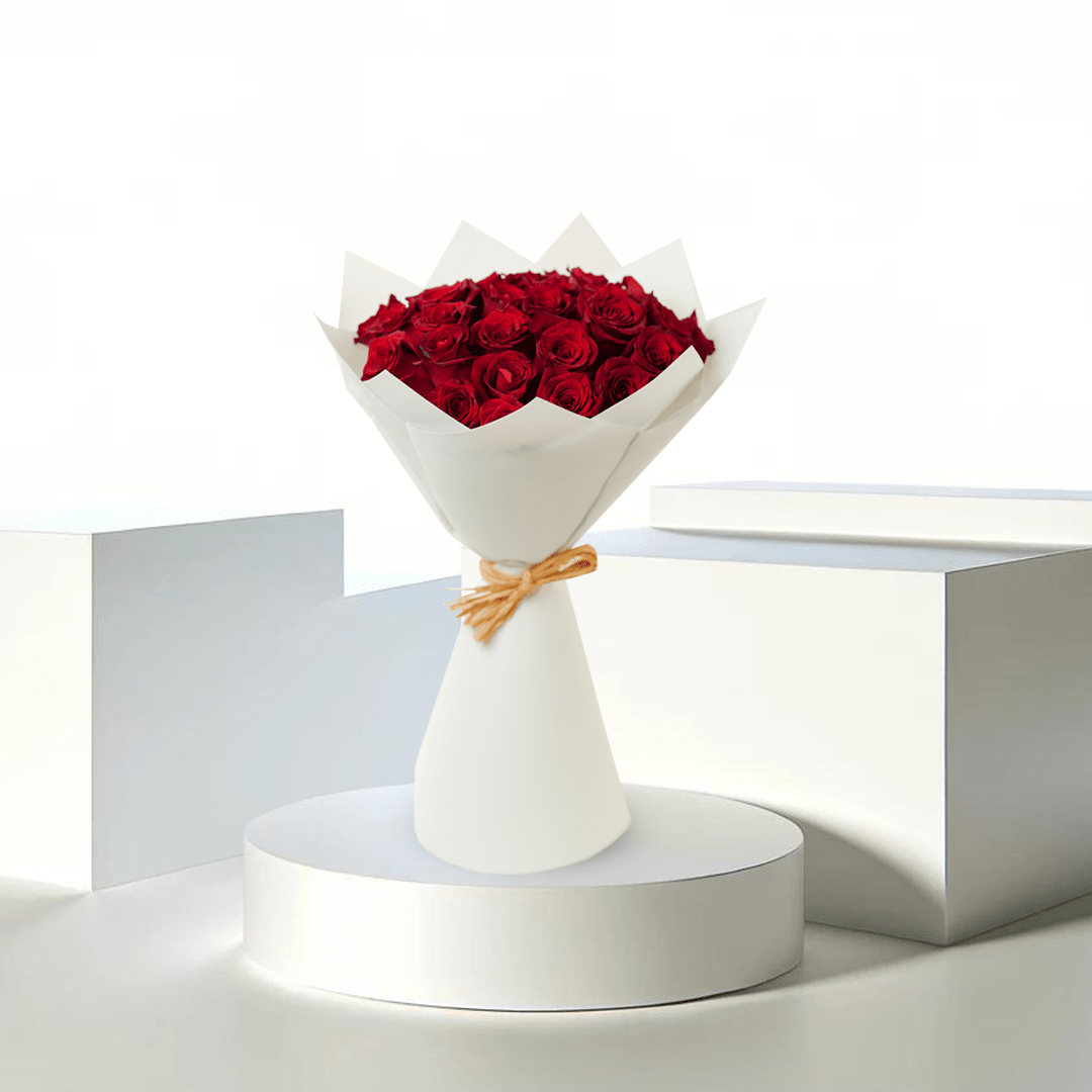 Ivory Embrace - Buy Bouquet in Qatar | 24 Hour Flower