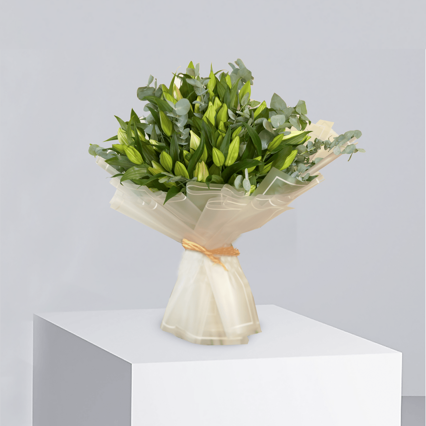 Lustrous Lily - T1055 - Buy Bouquet in Qatar | 24 Hour Flower