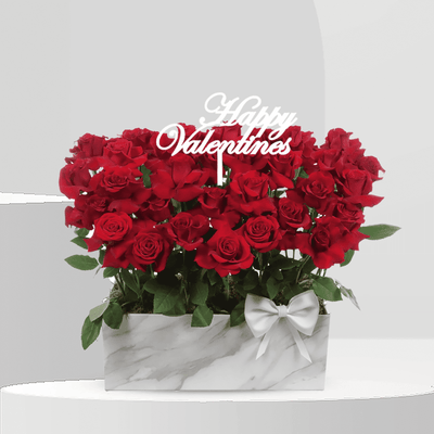 Marble Rose - B12012 - Buy in Qatar | 24 Hour Flower