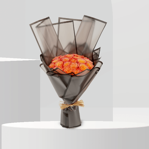 Midnight Rose - Buy Bouquet in Qatar | 24 Hour Flower