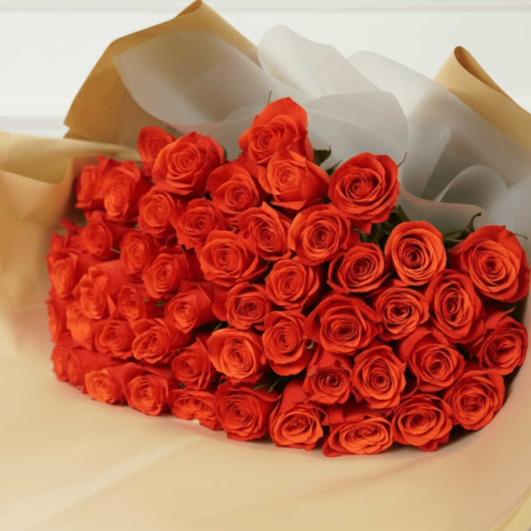 Orange Grandeur - THF1093 - Buy in Qatar | 24 Hour Flower