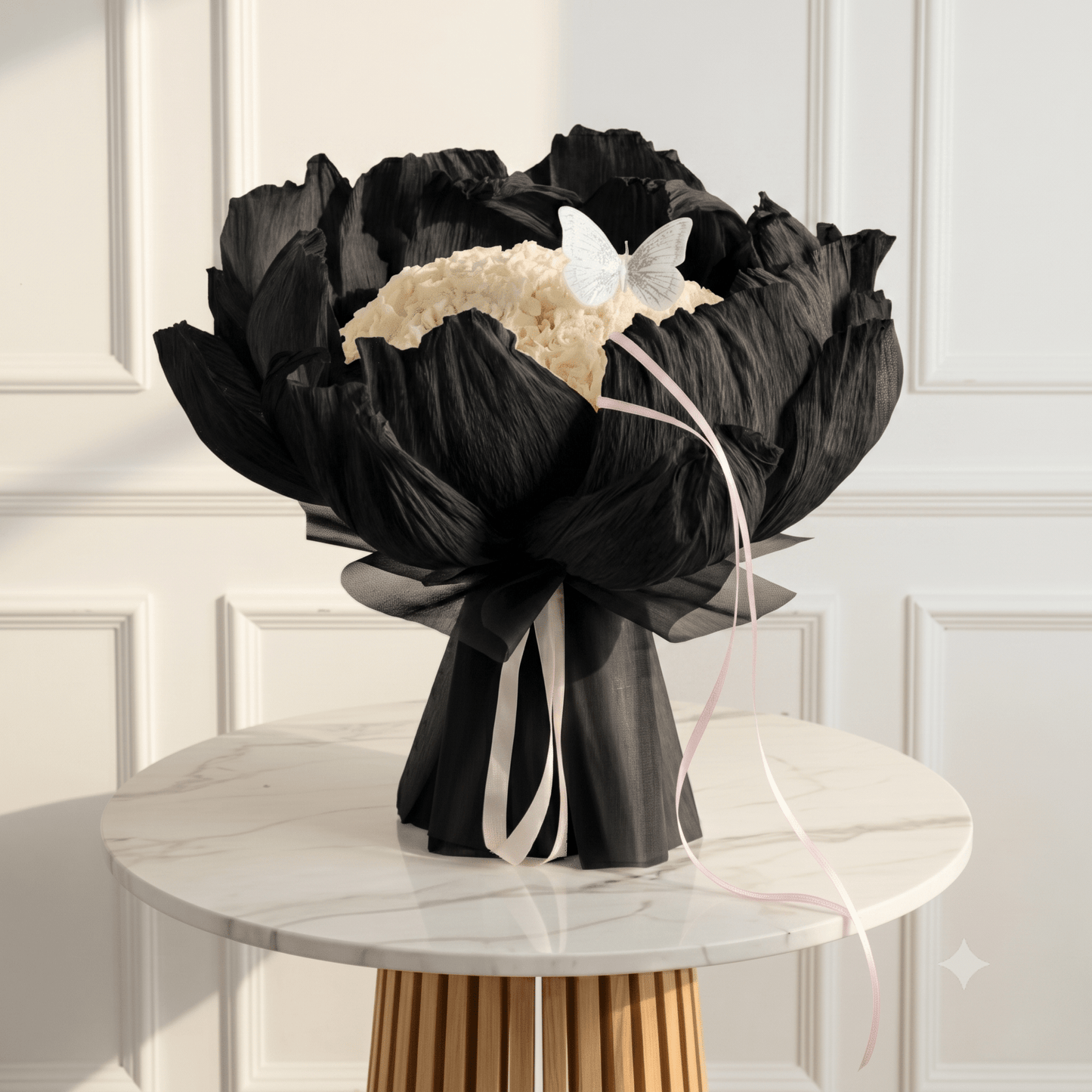 Peony Heart - THF1084 - Buy in Qatar | 24 Hour Flower