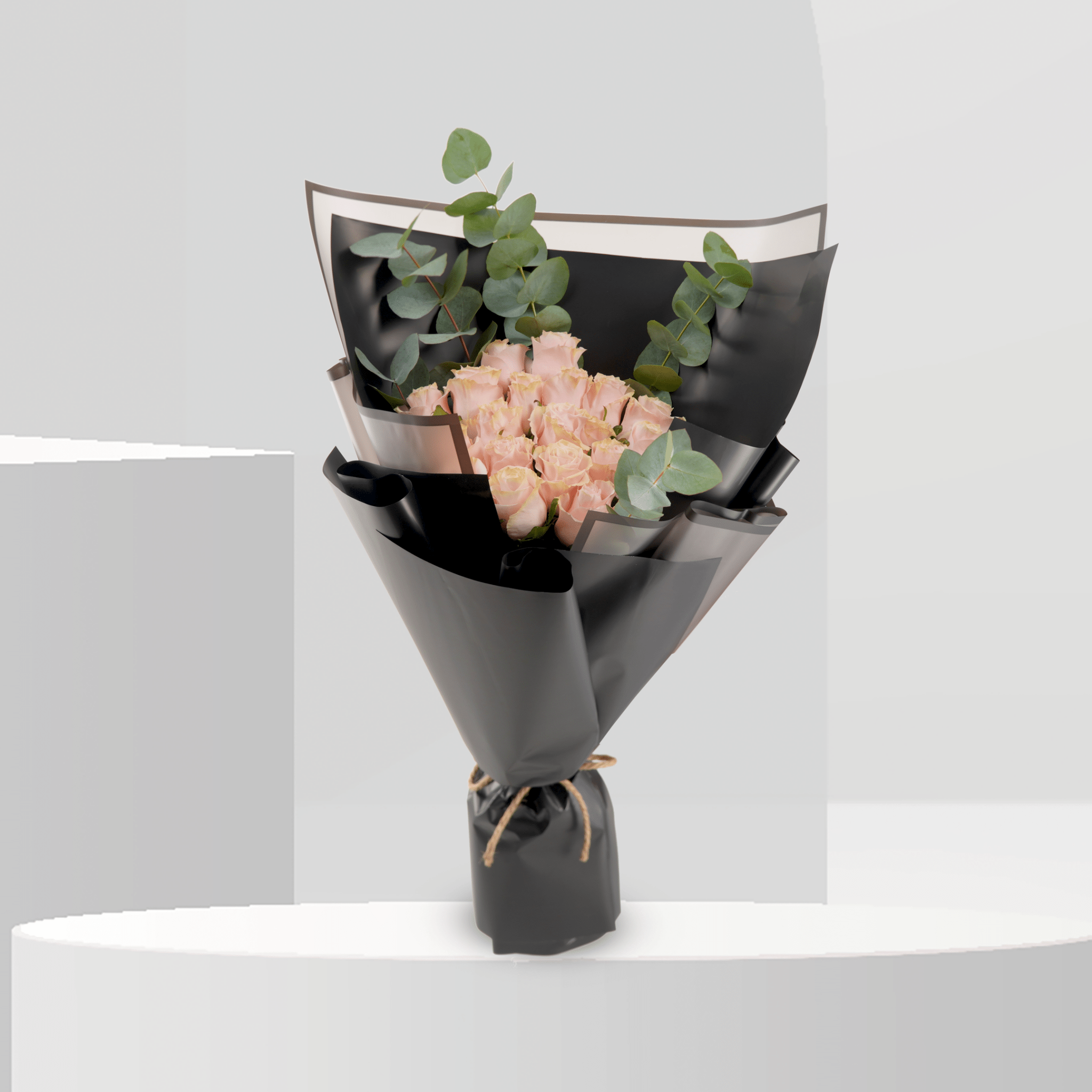 Pink Elegance B1083 - Buy Bouquet in Qatar | 24 Hour Flower
