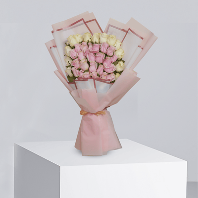 Pink Harmony - T1046 - Buy Bouquet in Qatar | 24 Hour Flower