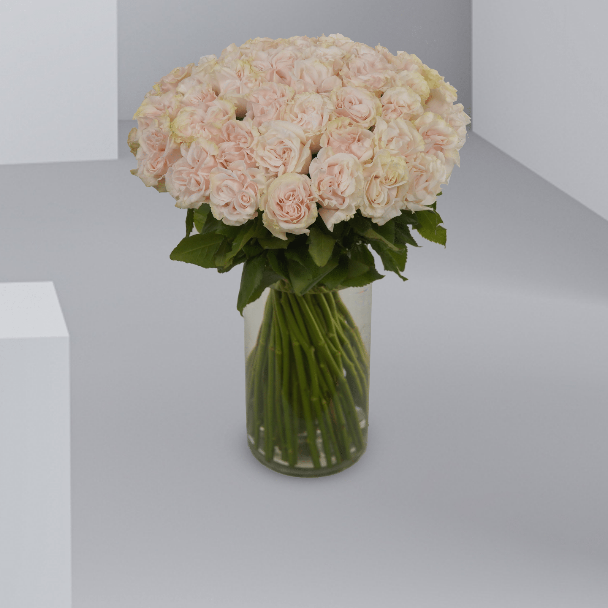 Pink Petal Dream - Buy Vase Arrangement in Qatar | 24 Hour Flower