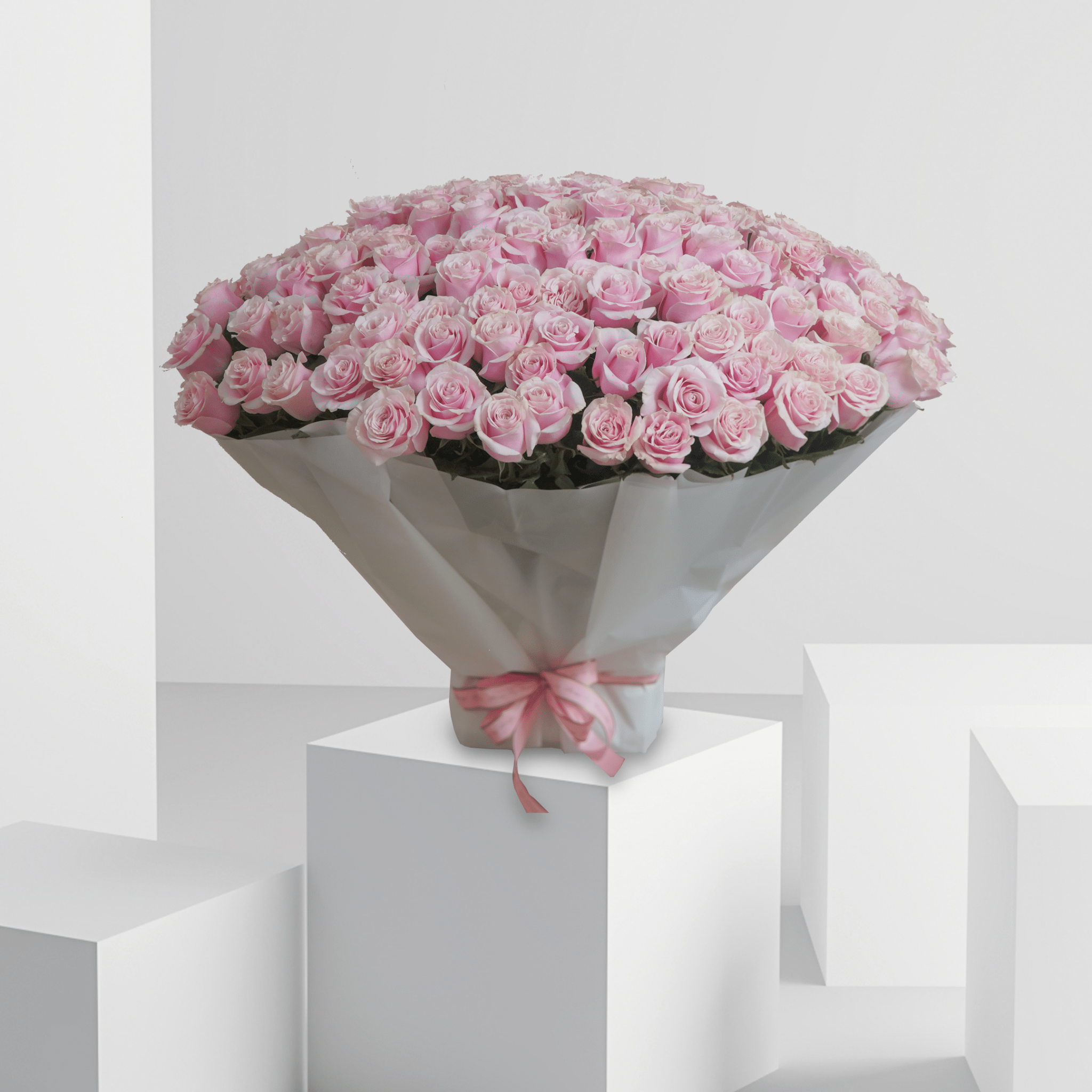 Pink Rose Elegance - Buy Bouquet in Qatar | 24 Hour Flower