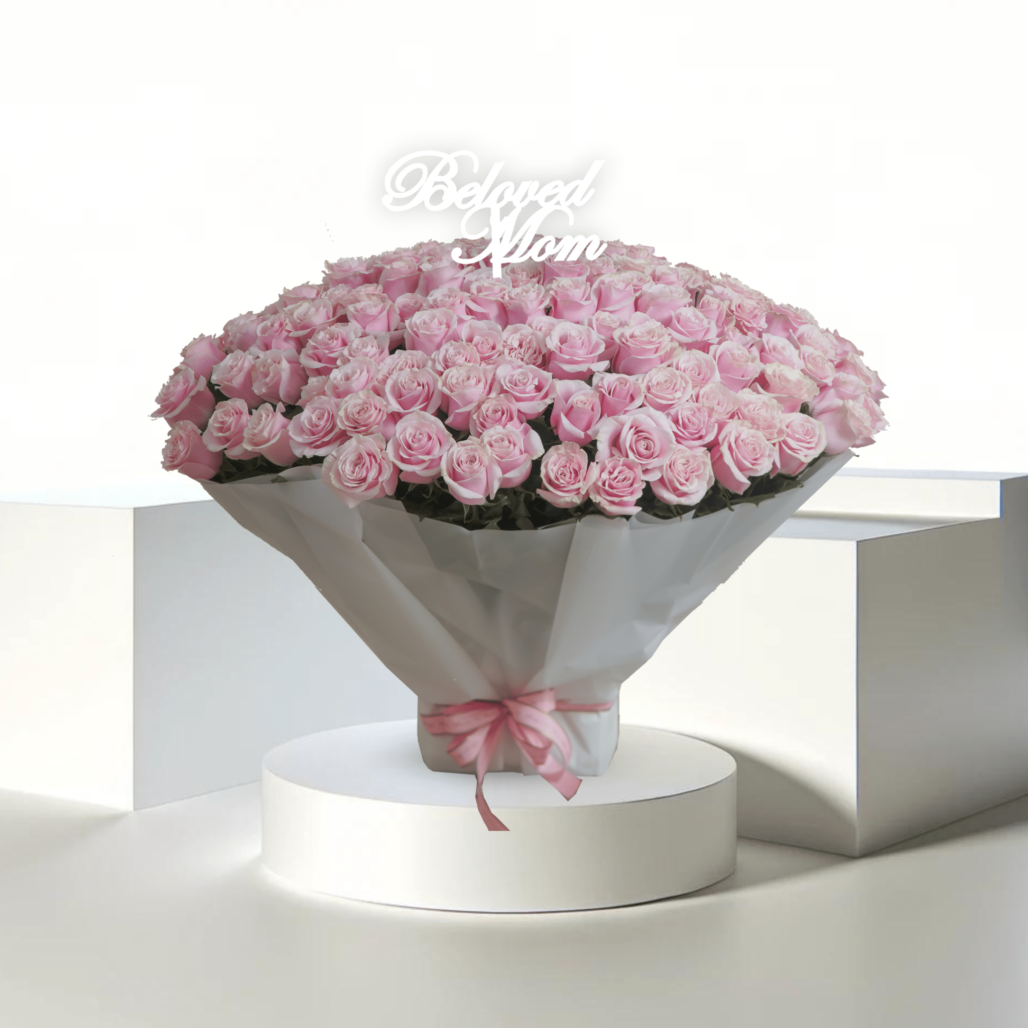 Pink Rose Elegance MD - Buy in Qatar | 24 Hour Flower