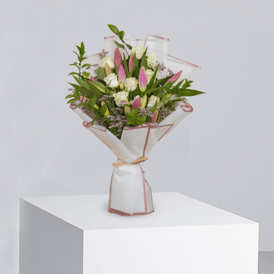 Pink Serenity - T1045 - Buy Bouquet in Qatar | 24 Hour Flower