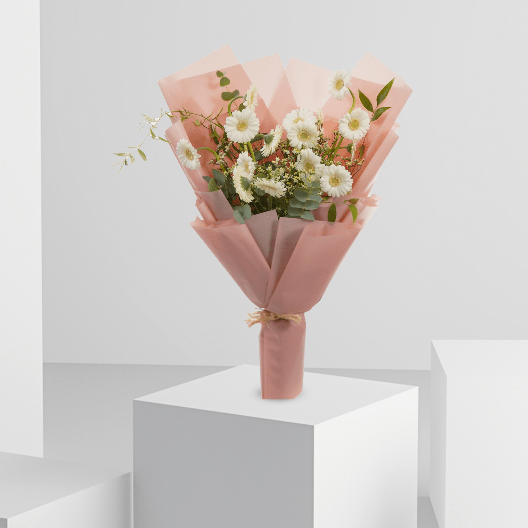 Pure Serenity Bouquet - Buy Bouquet in Qatar | 24 Hour Flower