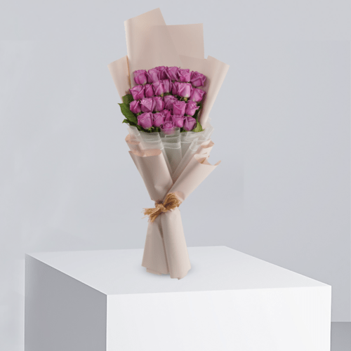 Purple Adoration - Buy Bouquet in Qatar | 24 Hour Flower