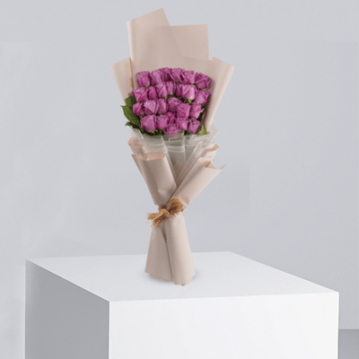 Purple Adoration - Buy Bouquet in Qatar | 24 Hour Flower