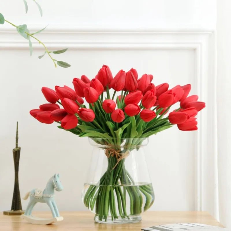 Red Tulip Artificial Flowers - Buy Artificial in Qatar | 24 Hour Flower