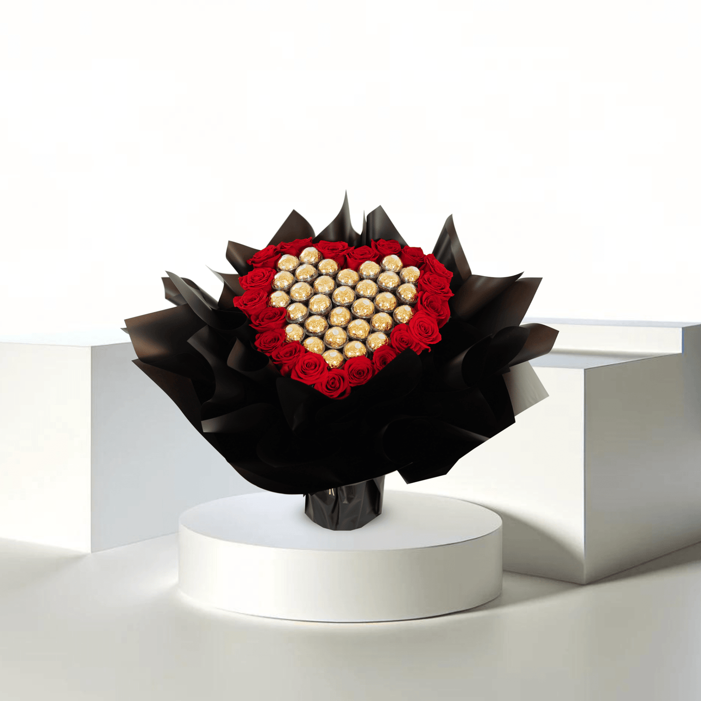 Romantic Indulgence - T12000 - Buy Bouquet in Qatar | 24 Hour Flower