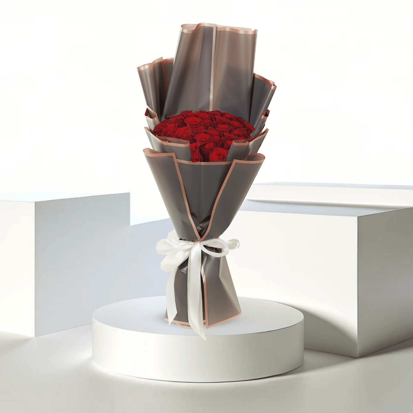 Rosas de Lujo - Buy Bouquet in Qatar | 24 Hour Flower