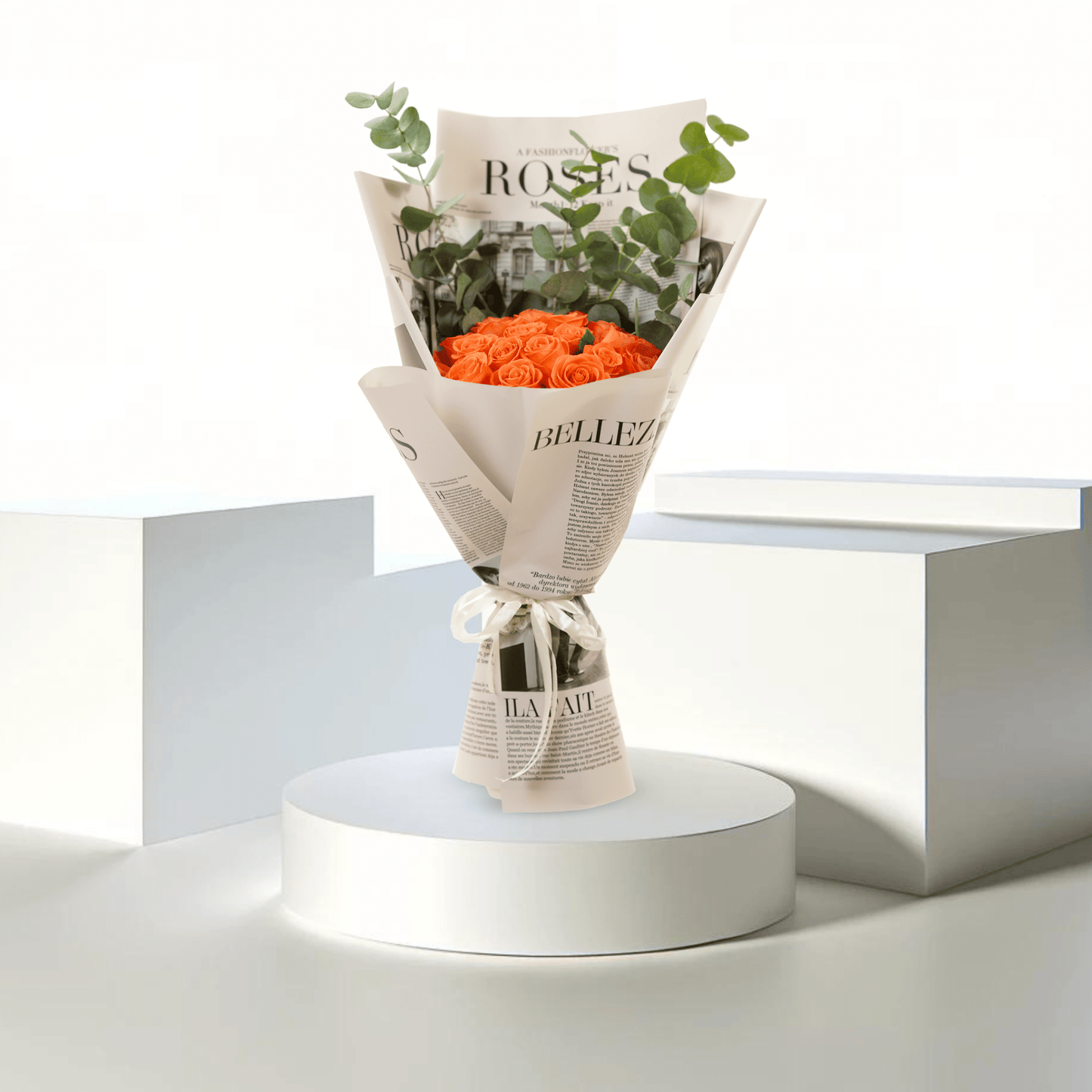 Rosy Headlines - Buy Bouquet in Qatar | 24 Hour Flower