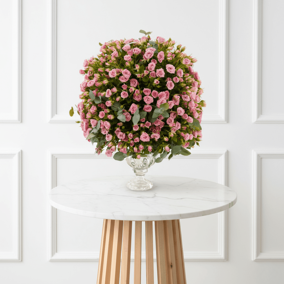 Scarlet Dream - THF4002 - Buy Vase Arrangement in Qatar | 24 Hour Flower