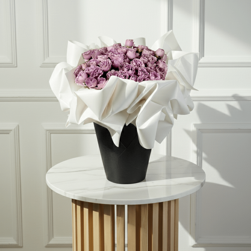 Sinfonia d'Alba (Purple) - Buy in Qatar | 24 Hour Flower