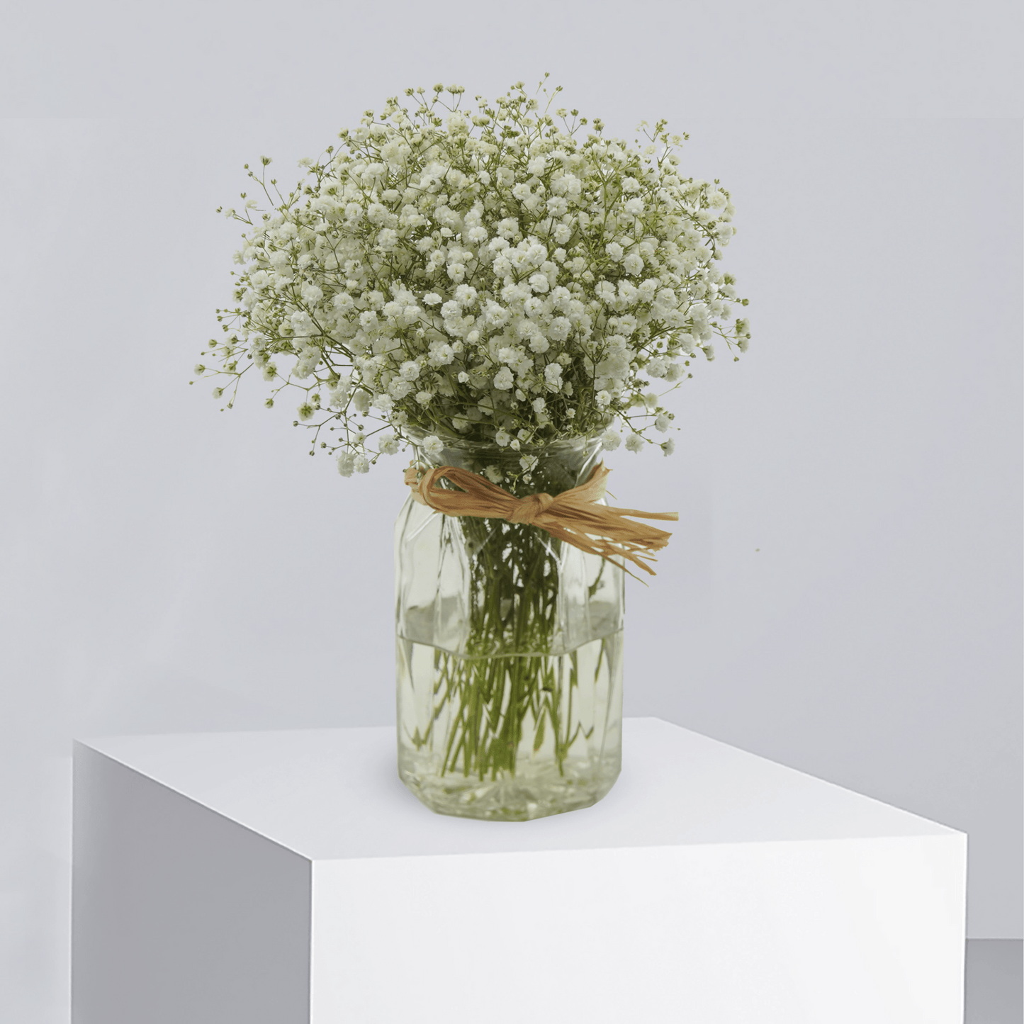 Whispering Cloud - T4025 - Buy Vase Arrangement in Qatar | 24 Hour Flower