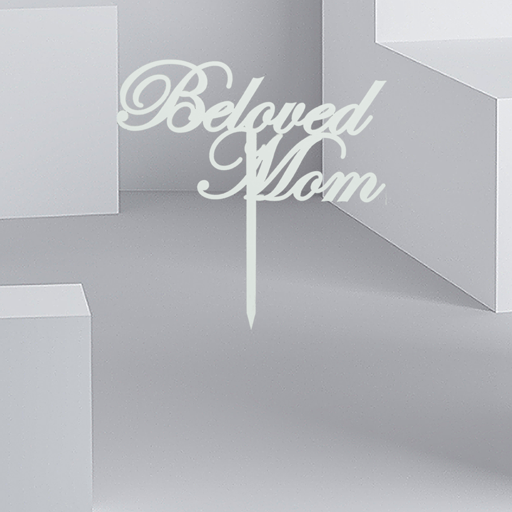 Beloved Mom Acrylic Stick - Buy in Qatar | 24 Hour Flower
