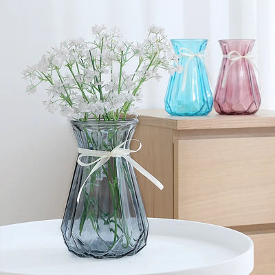 Small Glass Vase Transparent