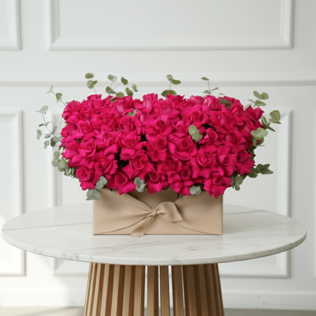 Buy Scarlet Symphony Fushcia Online – Best Price & Fast Delivery|24HourFlowerQatar