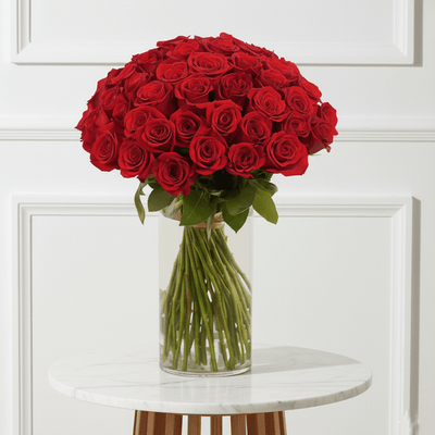 50 Rose Vase Delight -THF4000