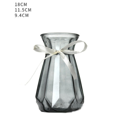 Small Glass Vase Transparent