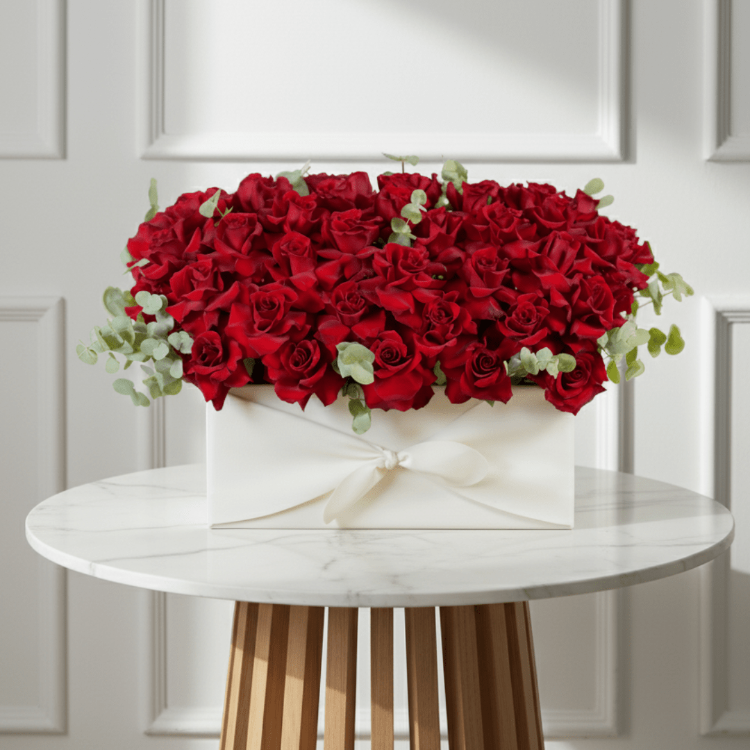 Buy Scarlet Symphony Red Online – Best Price & Fast Delivery|24HourFlowerQatar