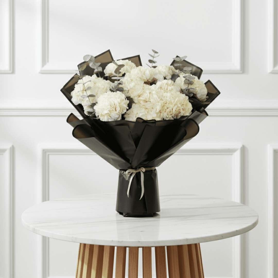 Blushing Hydrangeas - THF1012 - Buy Bouquet in Qatar | 24 Hour Flower