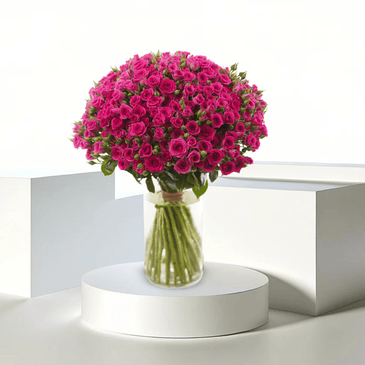 Fuchsia Spray Ensemble WD
