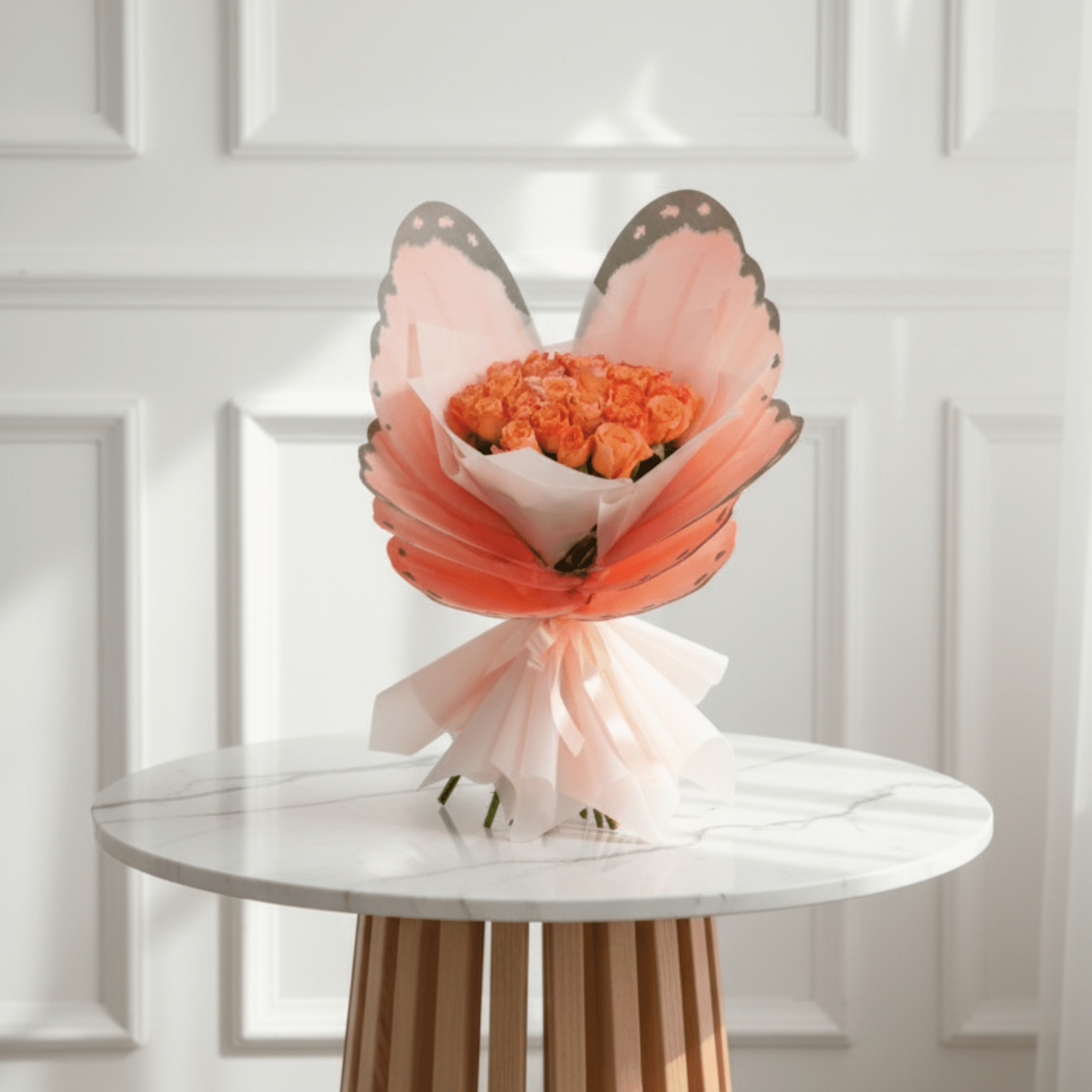 Golden Wings (Free Spirit) WD - Buy Bouquet in Qatar | 24 Hour Flower