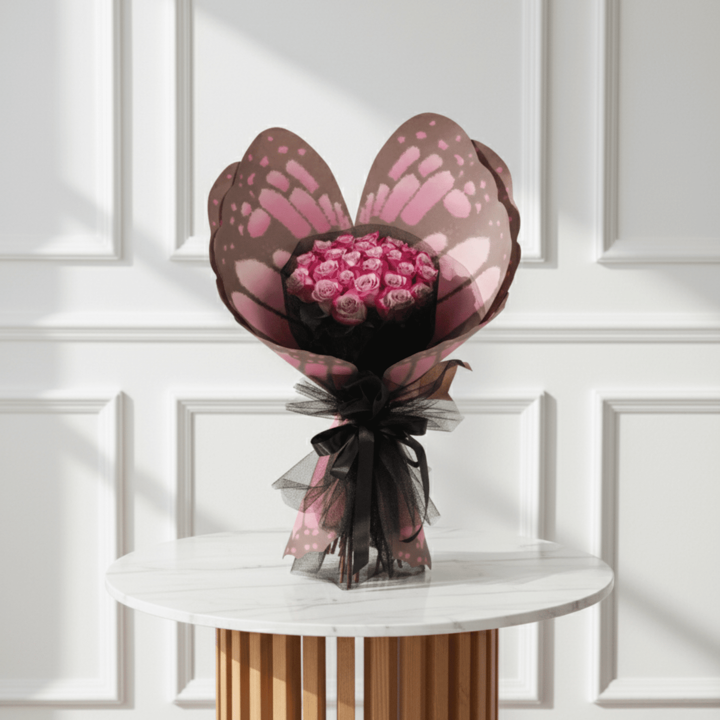 Golden Wings THF1006 - Buy Bouquet in Qatar | 24 Hour Flower