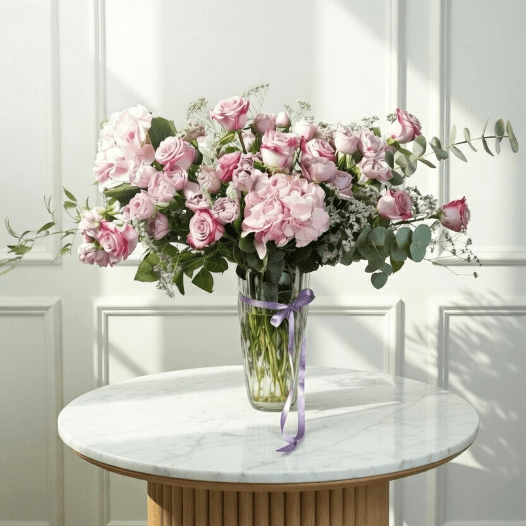Incanto Viola Vase - Buy in Qatar | 24 Hour Flower