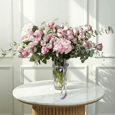 Incanto Viola Vase - Buy in Qatar | 24 Hour Flower