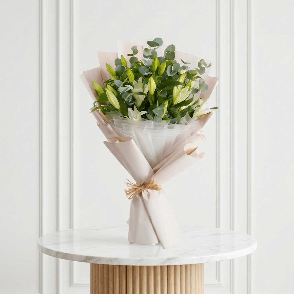 Joie De LYS - THF1028 - Buy Bouquet in Qatar | 24 Hour Flower