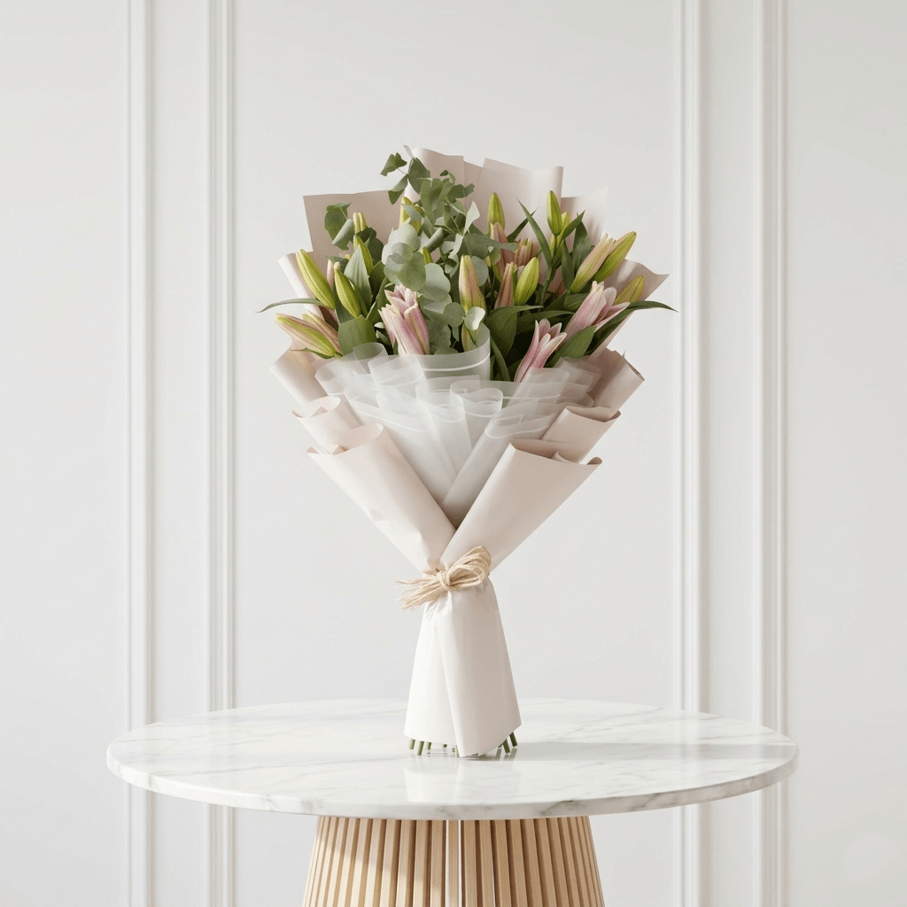 Joie De LYS - THF1028 - Buy Bouquet in Qatar | 24 Hour Flower