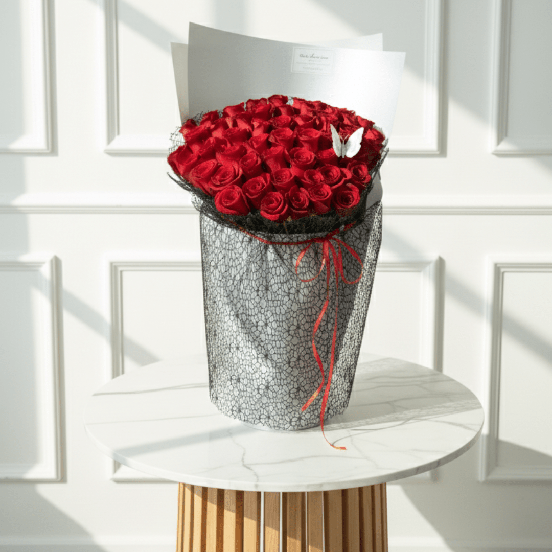 Luxury of Roses - Buy in Qatar | 24 Hour Flower