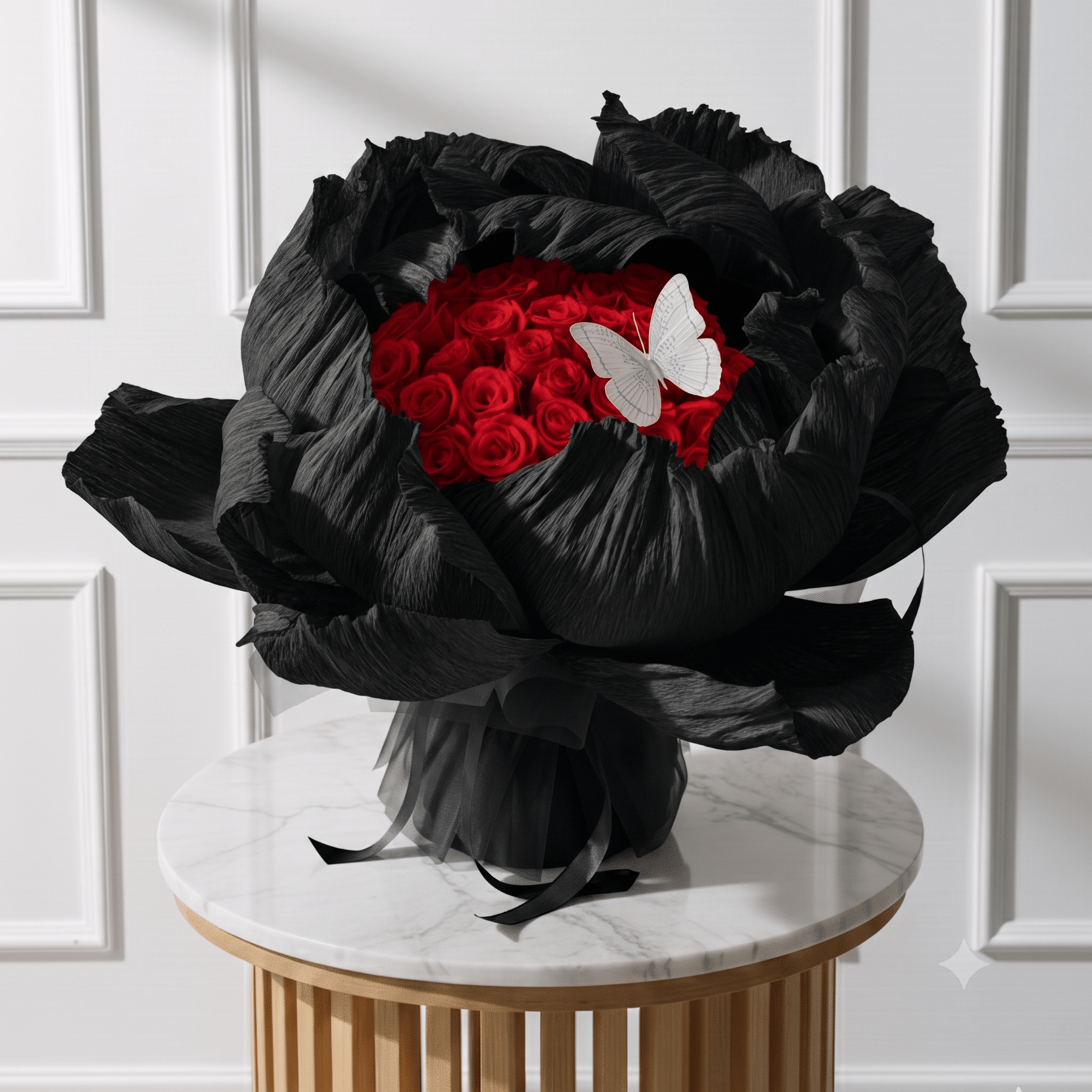 Peony Heart - JWD - Buy in Qatar | 24 Hour Flower
