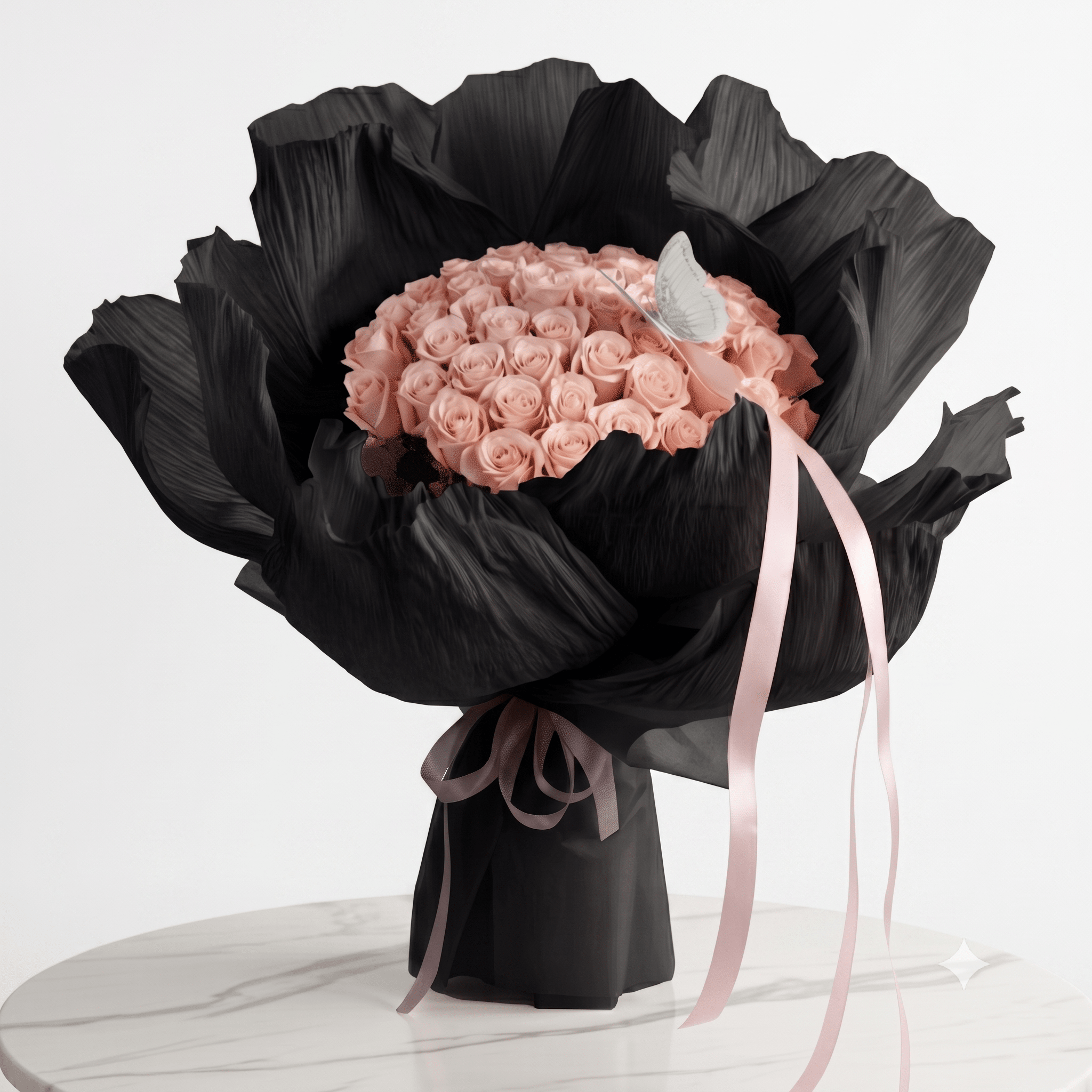 Peony Heart - THF1084 - Buy in Qatar | 24 Hour Flower