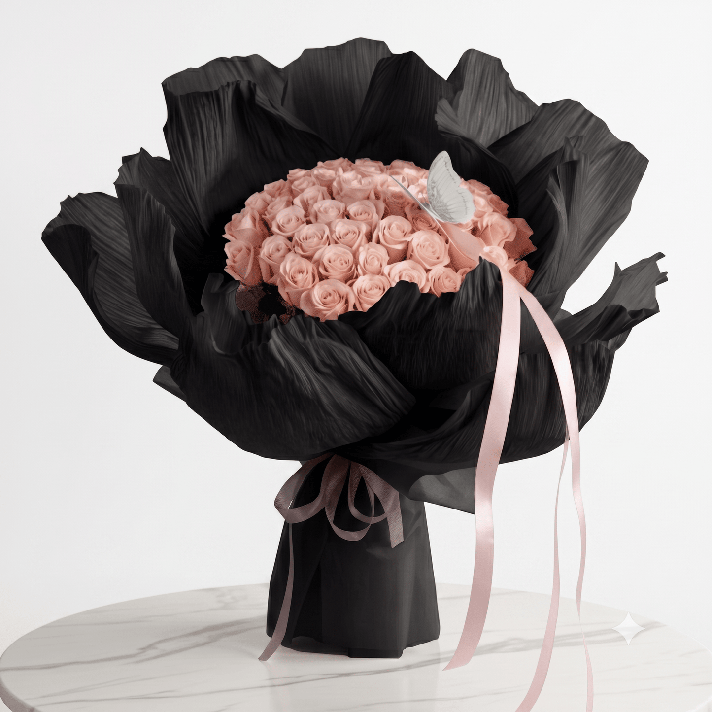 Peony Heart - THF1084 - Buy in Qatar | 24 Hour Flower