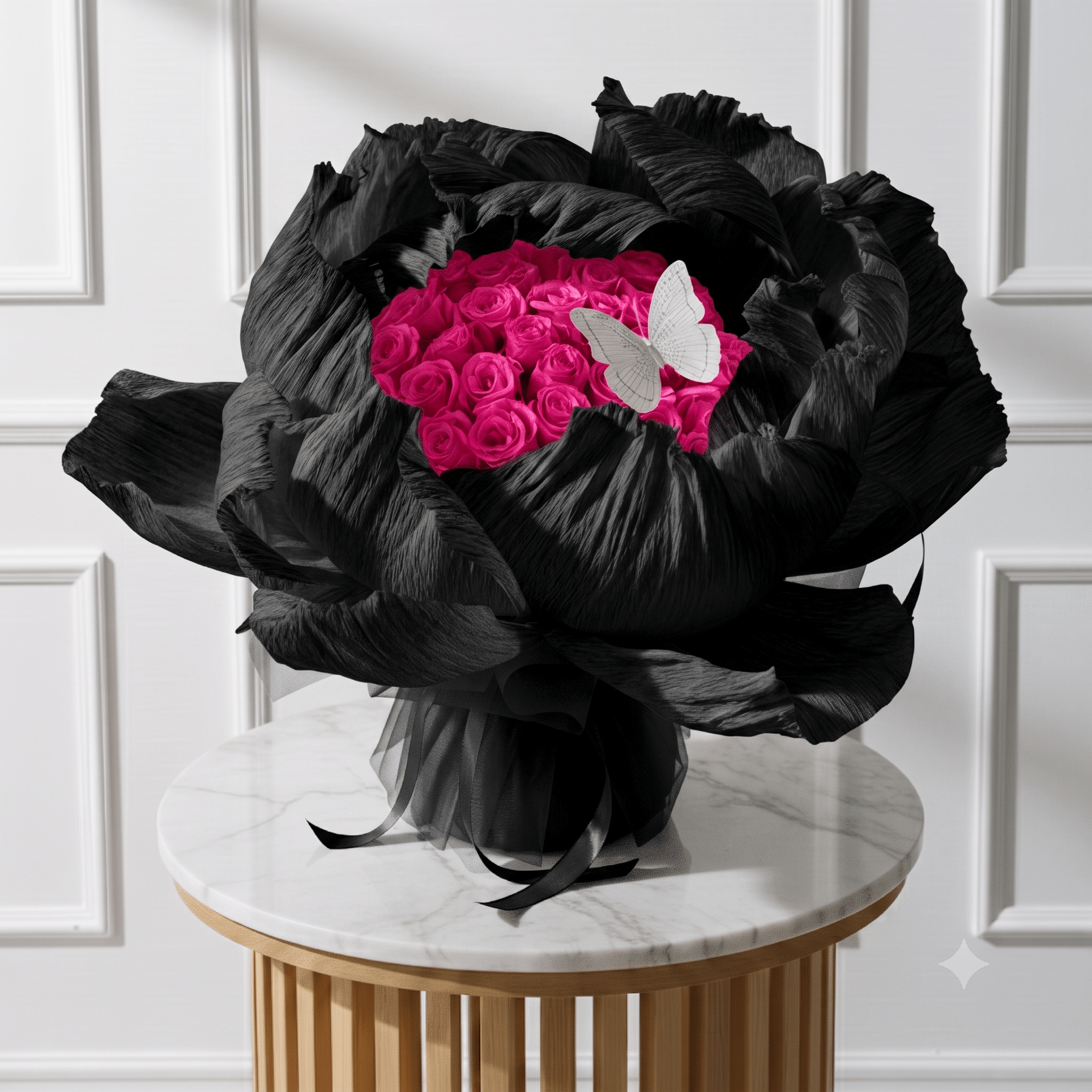 Peony Heart - THF1084 - Buy in Qatar | 24 Hour Flower